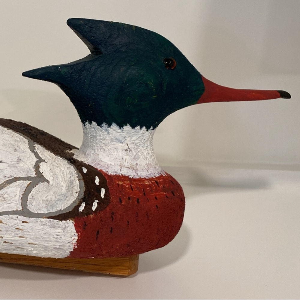 Vintage Hand Carved and Painted Duck Decoy